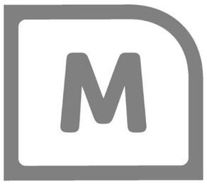 M logo