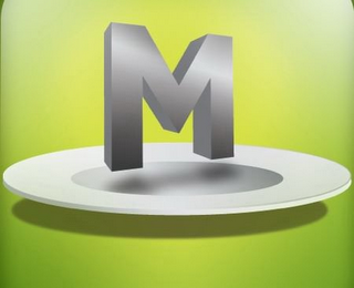 M logo