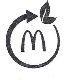 M logo
