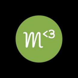M<3 logo