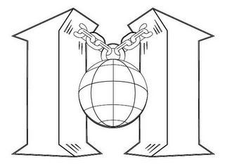 M logo