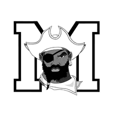 M logo