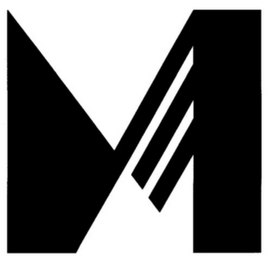 M logo