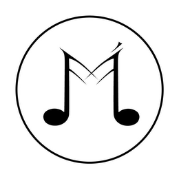 M logo