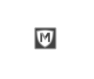 M logo