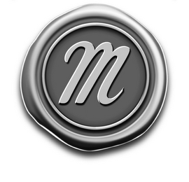 M logo