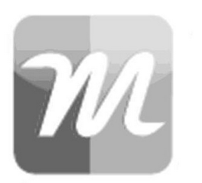 M logo