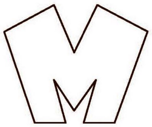 M logo
