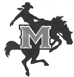 M logo