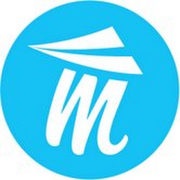 M logo