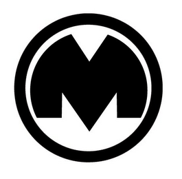 M logo