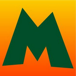 M logo