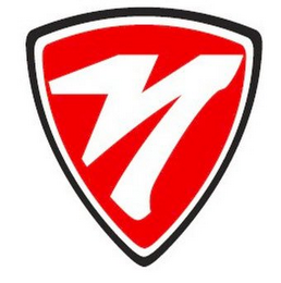 M logo