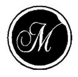 M logo
