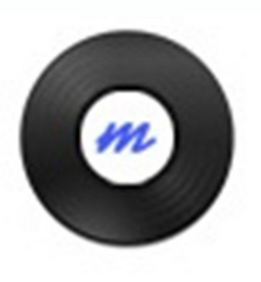 M logo