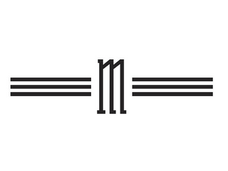 M logo