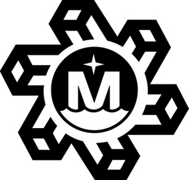 M logo