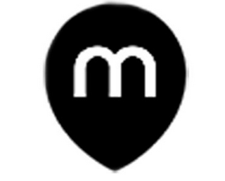 M logo