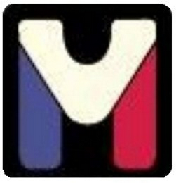 M logo