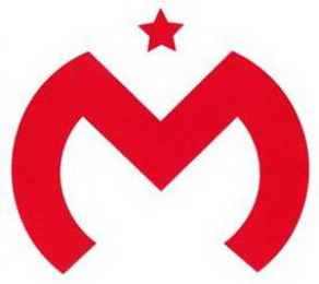 M logo