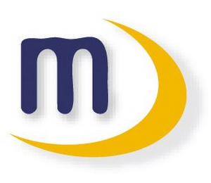 M logo