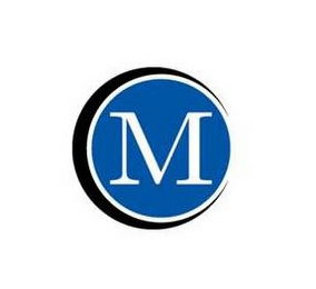 M logo
