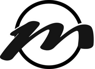M logo