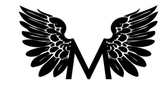 M logo