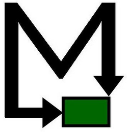 M logo