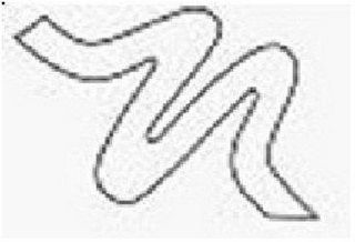 M logo