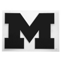M logo
