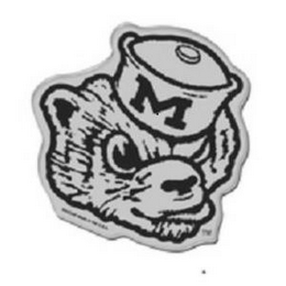 M logo