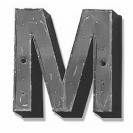 M logo
