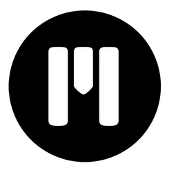 M logo