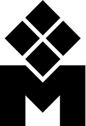 M logo