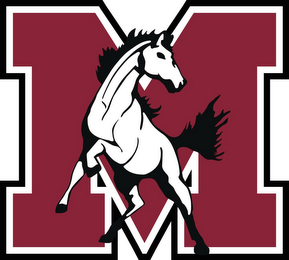 M logo