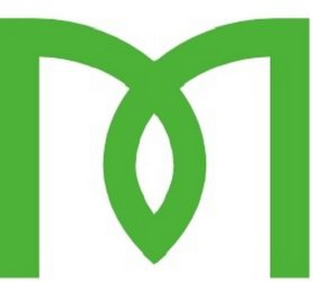 M logo