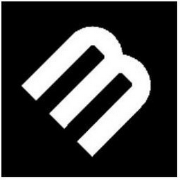 M logo