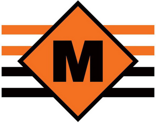 M logo