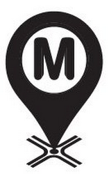 M logo