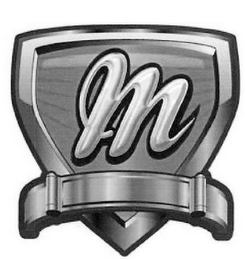 M logo