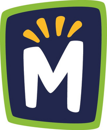 M logo