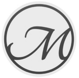 M logo