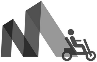 M logo