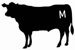 M logo