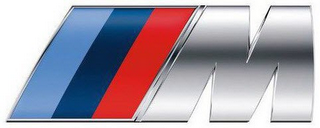 M logo