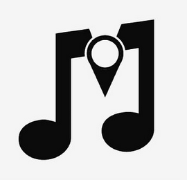 M logo