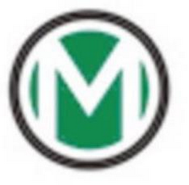 M logo