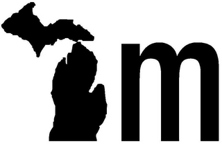 M logo
