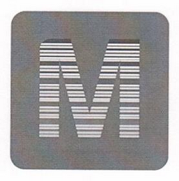 M logo